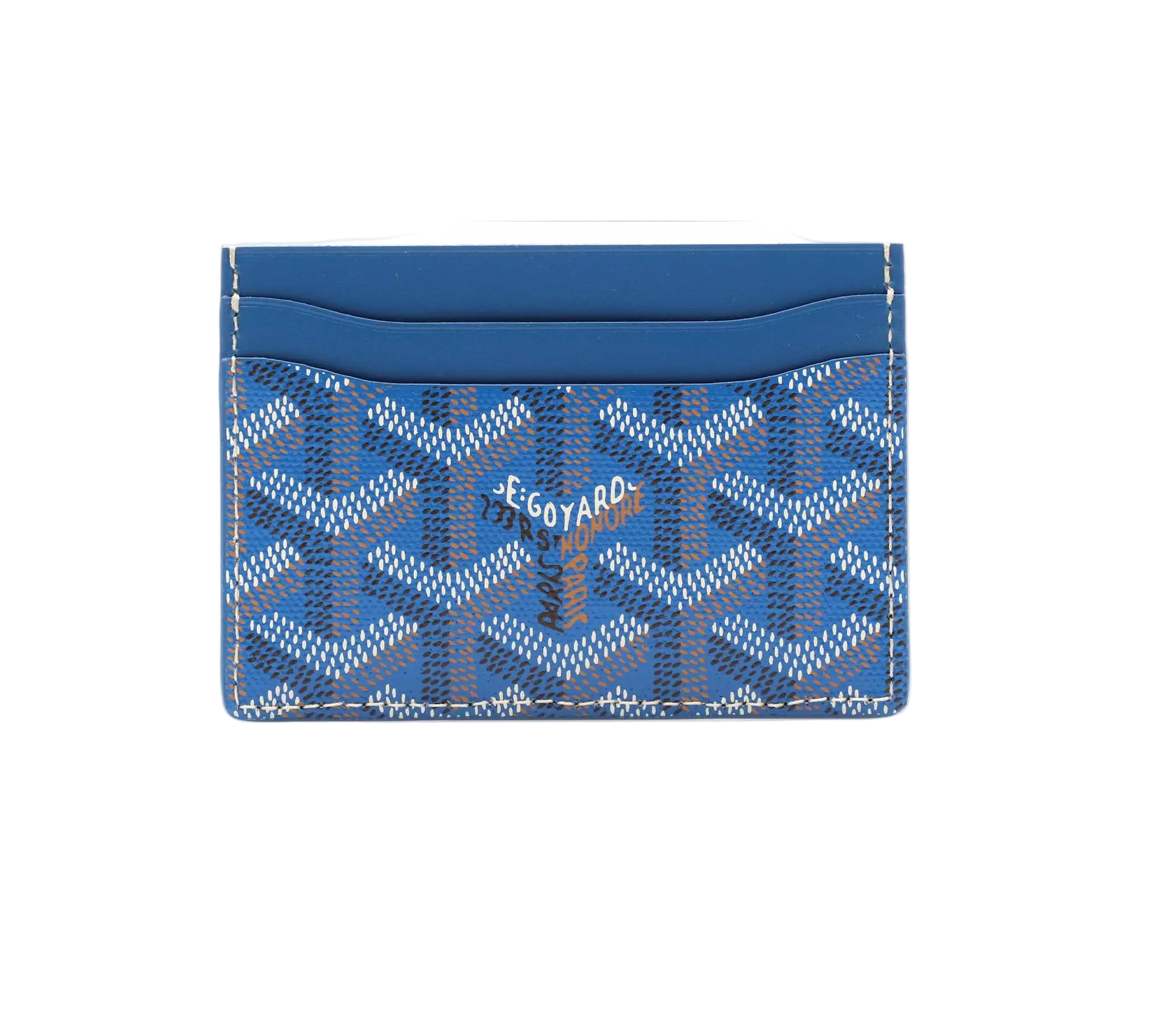 Chevron Slim Card Wallet